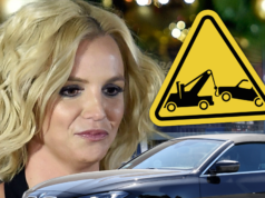BMW de Britney Spears foi recolhida em lote apreendido após prisão por DUI britney spears reboque carro backgrid getty
