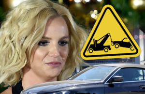BMW de Britney Spears foi recolhida em lote apreendido após prisão por DUI britney spears reboque carro backgrid getty