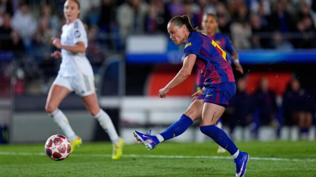 Barcelona x Real Madrid – Barça vence El Clasico nas Barcelona x Real Madrid – Barça vence El Clasico nas quartas de final da UEFA Women's Champions League