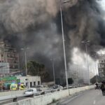 Beirute sob bombardeio contínuo por aviões de guerra israelenses