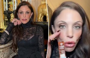Bethenny Frankel chama isso de ‘arma secreta’ para rugas sob os olhos ROC Multi Correxion Revive + Glow Eye Balm em bastão com vitamina C, um tubo transparente do mesmo bálsamo e um pacote de amostra de creme de olhos suavizante ROC Retinol Correxion Line.
