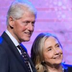 Maxwell e Epstein com Clinton na Casa Branca em 1993.