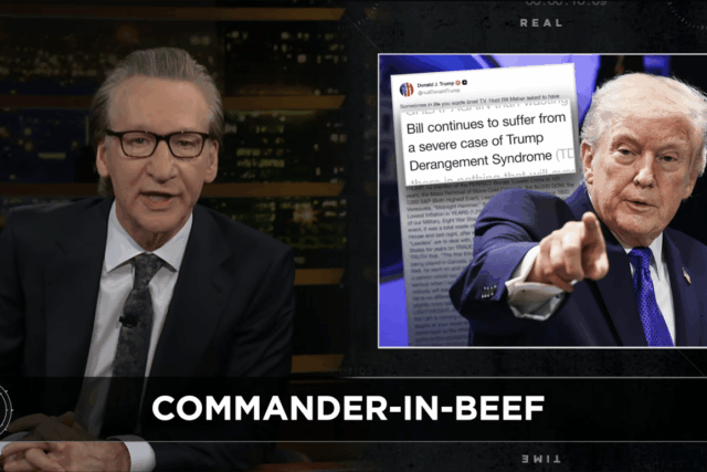 Bill Maher dispara contra Donald Trump em ‘Real Time’: “Ele sofre da síndrome de perturbação de Bill Maher”
