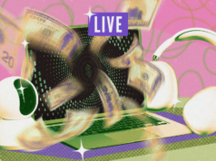 Blog ao vivo da Amazon Big Spring Sale 2026: todas as melhores ofertas que cobrimos até agora Um laptop com um vórtice de notas de dólar e uma câmera e um fone de ouvido sendo sugados com a palavra