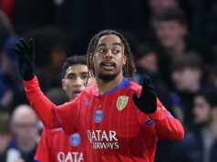 Bradley Barcola, do PSG, afastado por várias semanas devido a uma lesão no tornozelo Bradley Barcola, do PSG, afastado por várias semanas devido a uma lesão no tornozelo