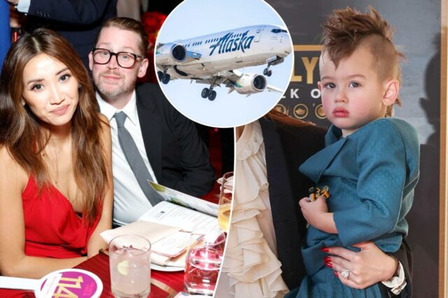 Brenda Song critica a Alaska Airlines por separar seu noivo Macaulay Culkin de seus filhos durante um voo de pesadelo 
