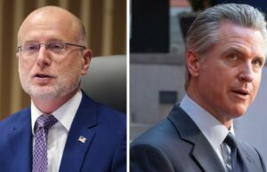 Brendan Carr diz que a oposição Nexstar-Tegna de Gavin Newsom é impulsionada por ‘doadores liberais de Hollywood’ Brendan Carr diz que a oposição Nexstar-Tegna de Gavin Newsom é impulsionada por 'doadores liberais de Hollywood'