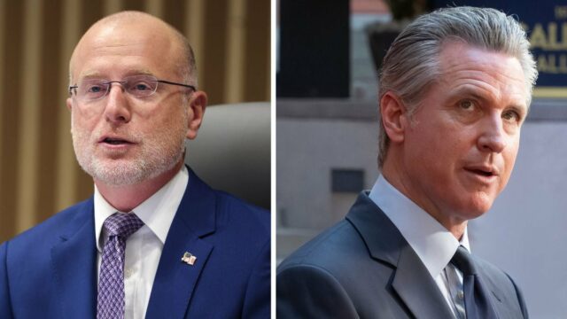 Brendan Carr diz que a oposição Nexstar-Tegna de Gavin Newsom é impulsionada por 'doadores liberais de Hollywood'
