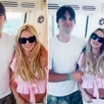 Britney Spears tem um raro reencontro com o filho Sean Preston, 20, em uma fuga de iate após sua prisão por dirigir alcoolizada