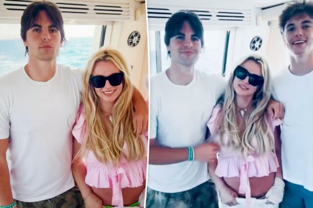 Britney Spears tem um raro reencontro com o filho Sean Britney Spears tem um raro reencontro com o filho Sean Preston, 20, em uma fuga de iate após sua prisão por dirigir alcoolizada