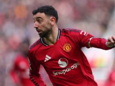 Bruno Fernandes reage ao fazer história para o Man Utd, aproximando-se da história da Premier League Bruno Fernandes reage ao fazer história para o Man Utd, aproximando-se da história da Premier League