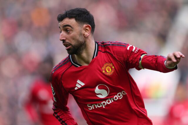 Bruno Fernandes reage ao fazer história para o Man Utd, aproximando-se da história da Premier League

