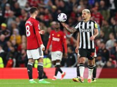 Bruno Guimarães uma vez ‘provocou’ Bruno Fernandes com uma mensagem de quatro palavras, em breve eles poderão ser companheiros de equipe do Man Utd Bruno Guimarães uma vez 'provocou' Bruno Fernandes com uma mensagem de quatro palavras, em breve eles poderão ser companheiros de equipe do Man Utd