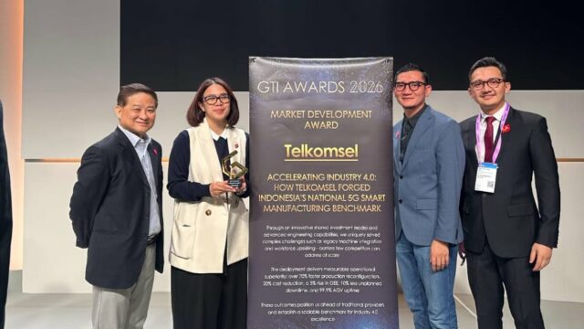 Buka Peluang Ekonomi Sektor Manufaktur Indonésia, Telkomsel Raih GTI Awards 2026
