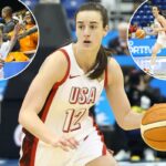 Caitlin Clark brilha na estreia na seleção sênior de basquete dos EUA