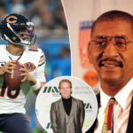 Caleb Williams questiona Skip Bayless sobre as críticas ao registro da marca 'Homem de Gelo': 'Tolo da minha parte!'