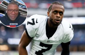 Carl Banks já vê um desastre do Geno Smith Jets: ‘Seus fãs não querem você’ Geno Smith nº 7 do Las Vegas Raiders se estende em campo antes de uma NFL