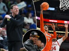 Carmelo Anthony discute o futuro do filho Kiyan em Syracuse com a contratação de Gerry McNamara Carmelo Anthony discute o futuro do filho Kiyan em Syracuse com a contratação de Gerry McNamara