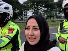 Cerita Mudik Tak Terlupakan Tertinggal na área de descanso, Wanita Ini Diantar Pakai Motor Patwal Cerita Mudik Tak Terlupakan Tertinggal na área de descanso, Wanita Ini Diantar Pakai Motor Patwal