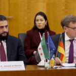 Chanceler alemão diz ao presidente al-Sharaa: 'Estamos com a Síria'