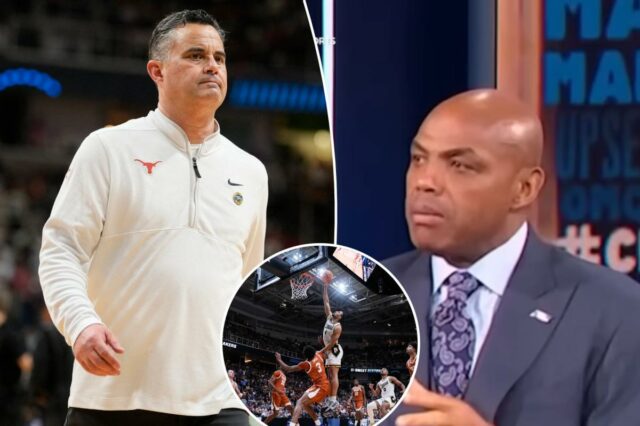 Charles Barkley acusa o técnico do Texas, Sean Miller, de cometer um erro caro ao esmagar a derrota do March Madness
