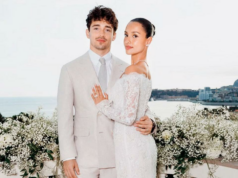 Charles Leclerc se casa com Alexandra Saint-Mleux em Mônaco Charles Leclerc se casa com Alexandra Saint-Mleux em Mônaco