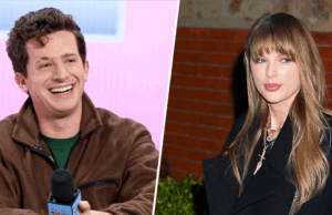 Charlie Puth diz que esta letra de Taylor Swift inspirou seu novo álbum – e o fez querer ‘abrir’ Charlie Puth diz que esta letra de Taylor Swift inspirou seu novo álbum - e o fez querer 'abrir'