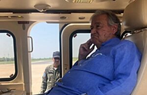 Chefe da ONU, Guterres, chega a Beirute para “visita de solidariedade” Chefe da ONU, Guterres, chega a Beirute para “visita de solidariedade”