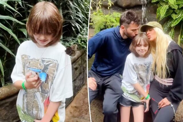 Christina Aguilera dá um raro vislumbre da filha Summer durante Christina Aguilera dá um raro vislumbre da filha Summer durante a escapadela da família na Costa Rica