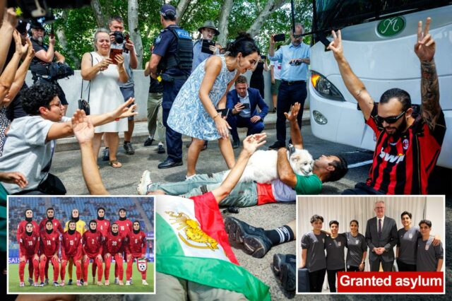 Cinco integrantes da seleção iraniana de futebol feminino receberam asilo da Austrália
