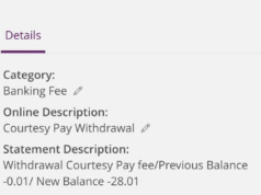 Cliente do banco gasta 1 centavo no cheque especial – seu extrato o impede de agir Cliente do banco gasta 1 centavo no cheque especial - seu extrato o impede de agir