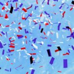 Comemorações do 50º aniversário da Apple na China são prejudicadas pela pressão do governo | Imagem abstrata representando uma celebração