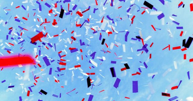 Comemorações do 50º aniversário da Apple na China são prejudicadas pela pressão do governo | Imagem abstrata representando uma celebração