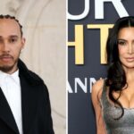 Lewis Hamilton perguntou sobre o romance de Kim Kardashian pela primeira vez