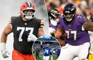 Como os Giants podem preencher lacunas na linha ofensiva na segunda onda de agência gratuita da NFL – com o pára-raios dos Ravens em jogo Como os Giants podem preencher lacunas na linha ofensiva na segunda onda de agência gratuita da NFL – com o pára-raios dos Ravens em jogo