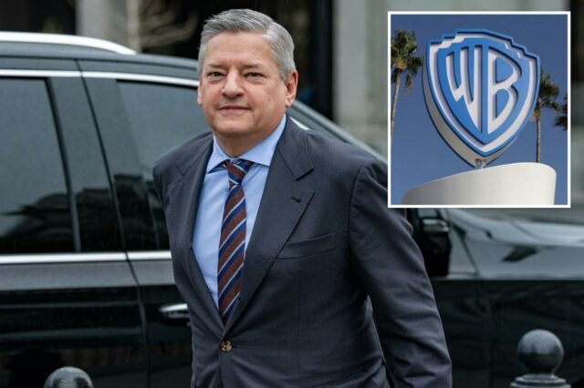Como os absorventes internos no banheiro masculino ajudaram a atrapalhar Ted Sarandos, CEO da Netflix, de terno e gravata, chegando à Casa Branca.