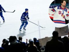 Como os fãs do Maple Leafs reagiram a Auston Matthews no primeiro jogo em casa desde a vitória dos EUA sobre o Canadá Auston Matthews Equipe EUA