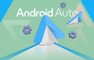 Como tornar seu trajeto menos complicado com alguns hacks simples do Android Auto Logotipo do Android Auto exibido entre chaves vermelhas.