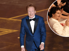 Conan O’Brien assa Timothee Chalamet para Ballet e Opera Dig no Oscar tapete vermelho do Oscar 98º Oscar Oscar 2026
