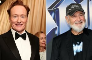 Conan O’Brien diz que Rob Reiner receberá homenagem ‘muito poderosa’ no Oscar GettyImages-2206444076-rob-michele-reiner