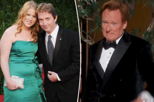 Conan O'Brien homenageia Martin Short no Oscar de 2026 após Conan O'Brien homenageia Martin Short no Oscar de 2026 após a trágica morte da filha do ator, Katherine