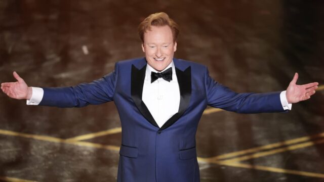 Conan OBrien lança sombra sobre AI e Timothée Chalamet no monólogo do Oscar
