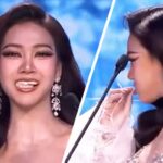 Concorrente de concurso de beleza tailandês perde dente postiço no palco