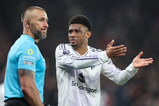 'Consequência infeliz': veredicto de Dermot Gallagher sobre Man Utd ter 'Consequência infeliz': veredicto de Dermot Gallagher sobre Man Utd ter pênalti negado após incidente com Amad