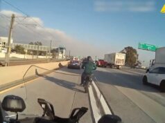 Continuam as buscas por motociclista temerário visto fugindo da polícia na rodovia Continuam as buscas por motociclista temerário visto fugindo da polícia na rodovia