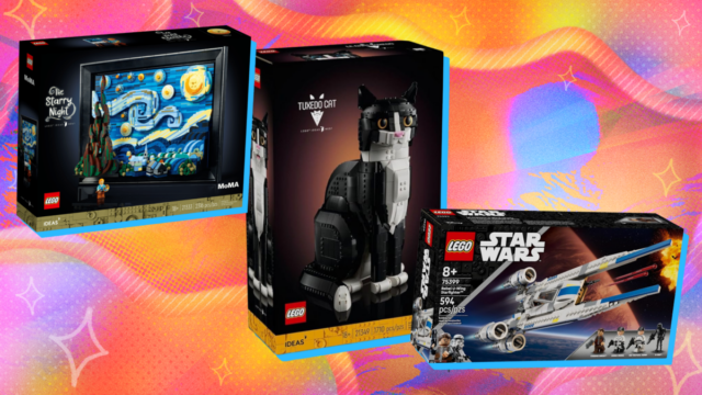 Continuamos encontrando novas ofertas de Lego na liquidação de primavera da Amazon, como Tuxedo Cat e Van Goghs The Starry Night
