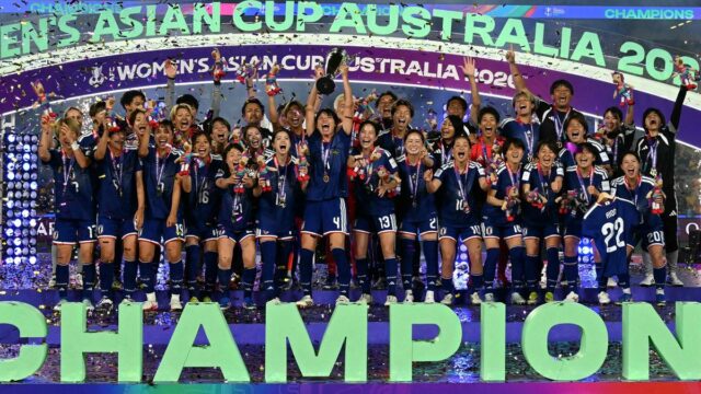 Copa Asiática Feminina da AFC: Nielsen diz que o campeão Copa Asiática Feminina da AFC: Nielsen diz que o campeão Japão pode ser uma inspiração após o terceiro título nas últimas quatro edições