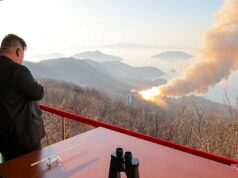 Coreia do Norte testa motor de míssil de combustível sólido enquanto Kim aumenta ameaça ao continente dos EUA Coreia do Norte testa motor de míssil de combustível sólido enquanto Kim aumenta ameaça ao continente dos EUA