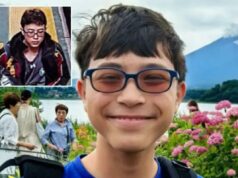 Corpo do adolescente desaparecido de Long Island, Thomas Medlin, encontrado na baía de Nova York dois meses depois de seu desaparecimento Jovem sorridente com óculos e um azul