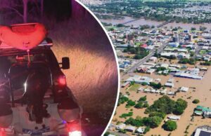 Corpos encontrados em busca de mochileiros chineses desaparecidos nas enchentes Corpos encontrados nas enchentes de Queensland